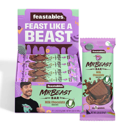 Mr beast Milk Chocolate (mini bar) 35gr