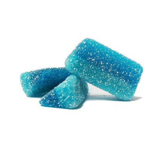 MEGA SOUR BLUE SLICES 100gr - 7eavencandy