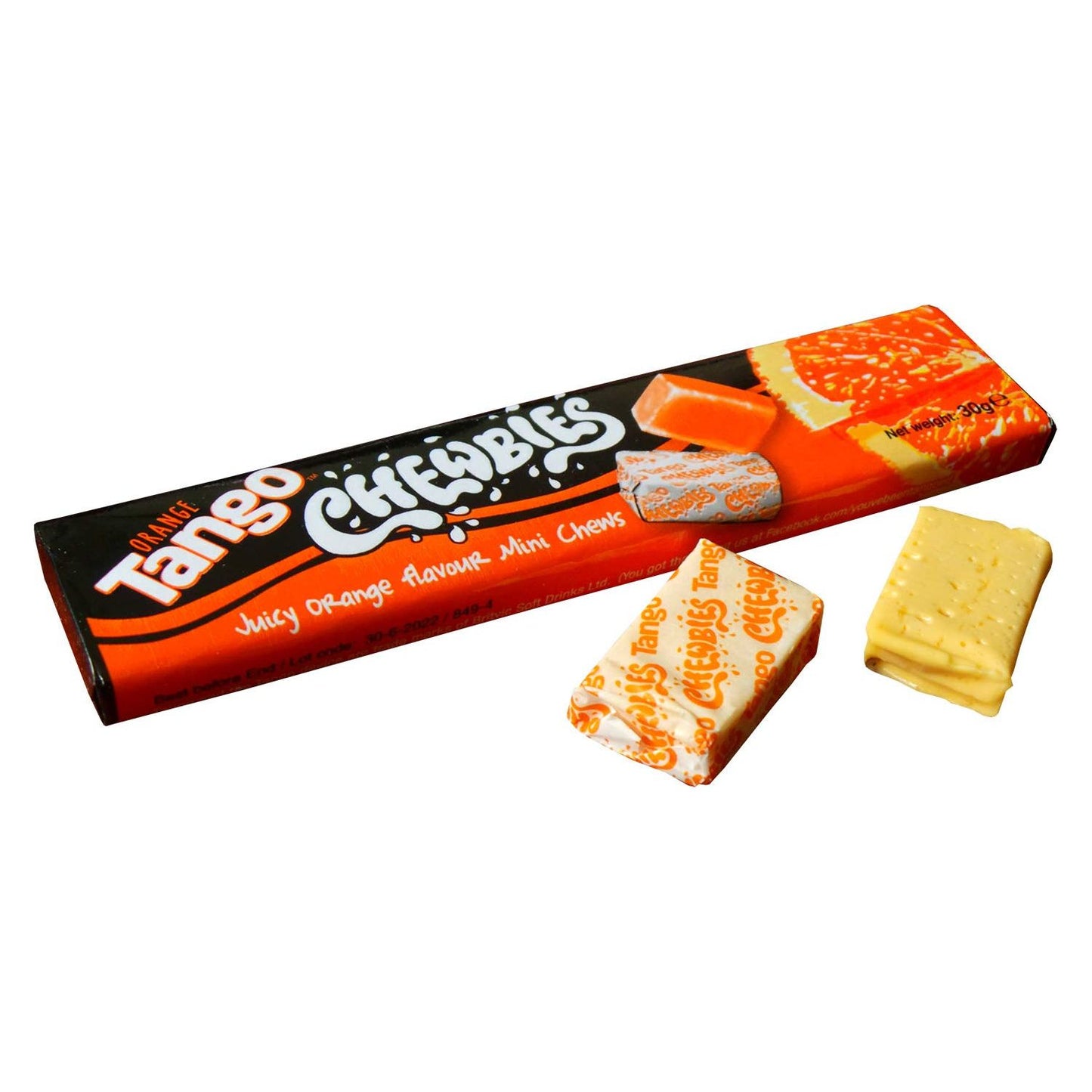 Tango Chewbies Juicy Orange Flavour Mini Chews 30gr