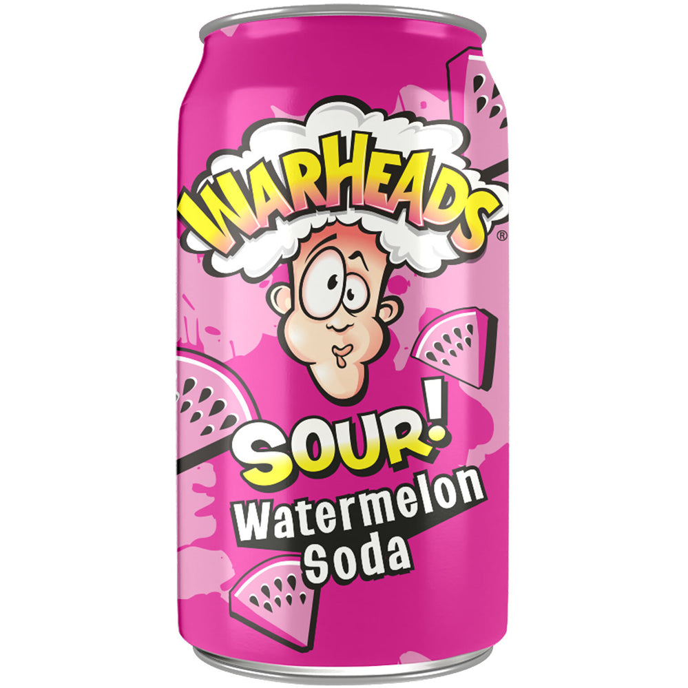 Warheads Sour Watermelon Soda 355ml