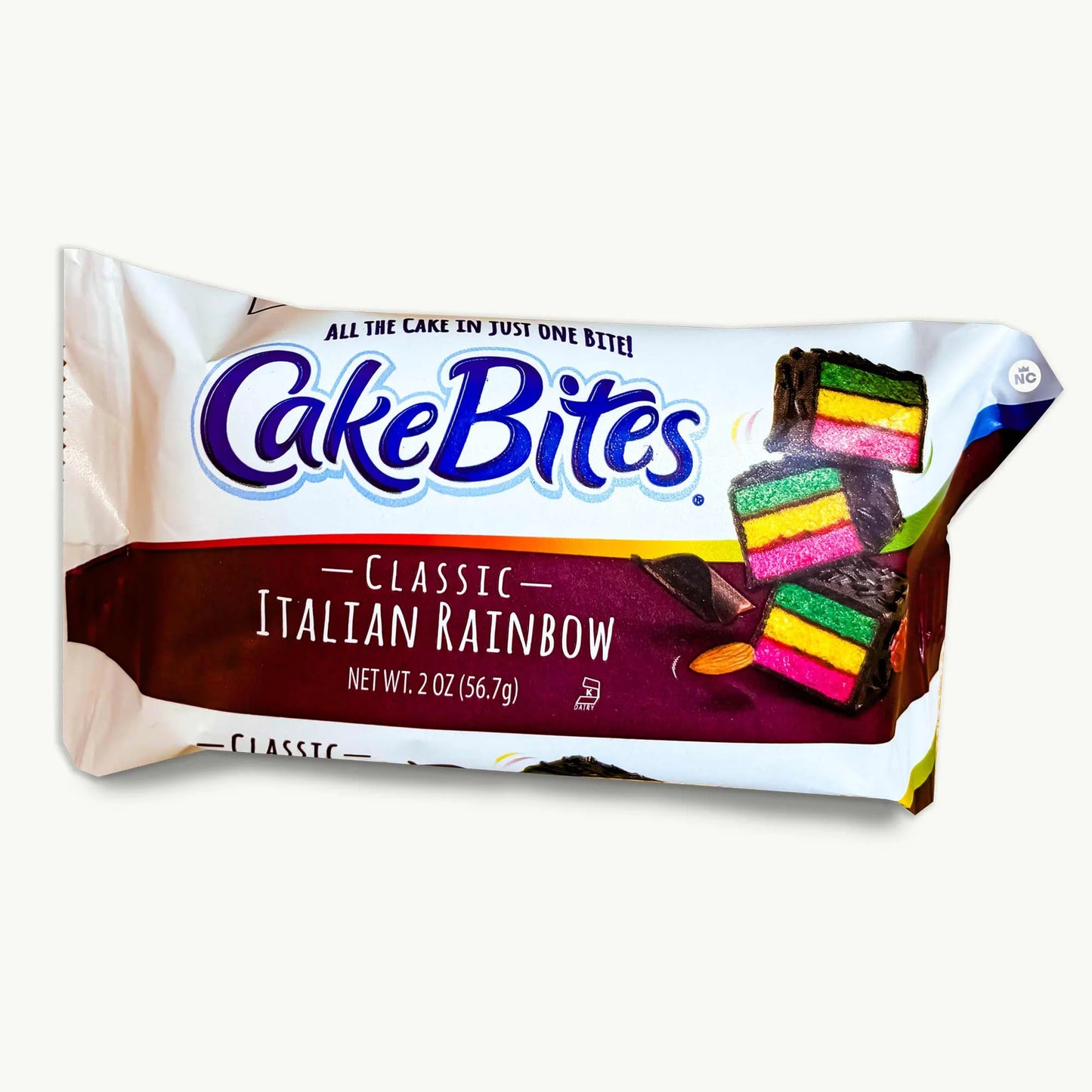 Italian Rainbow Cakebites