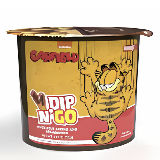 Garfield Dip And Go Hazelnut Chocolate