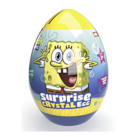 Spongebob Crystal Surprise Egg + Lollipop + Toy