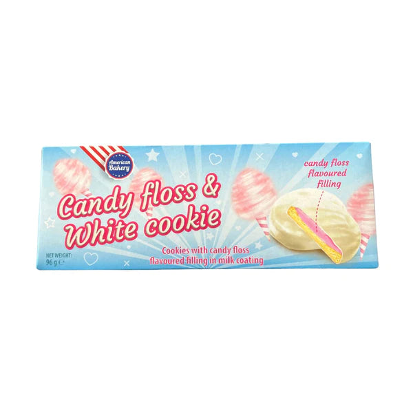 American Bakery Candy Floss & White Cookies