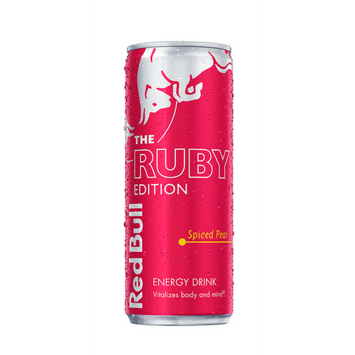 Redbull The Ruby Edition Spiced Peer (peer-kaneel)