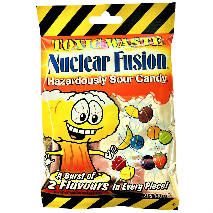 Toxic Waste Nuclear Fusion Hazardously Sour Candy 57gr