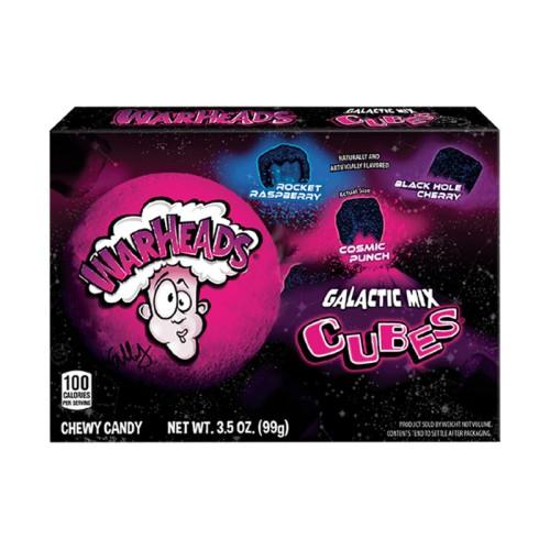 Warheads Galactic Mix Cubes 99gr - 7eavencandy