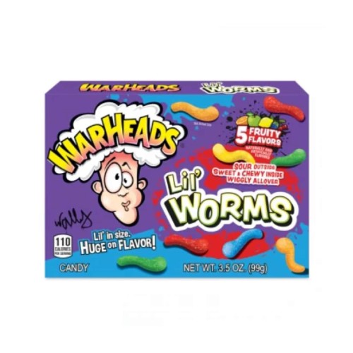 Warheads Lil' Worms 99gr
